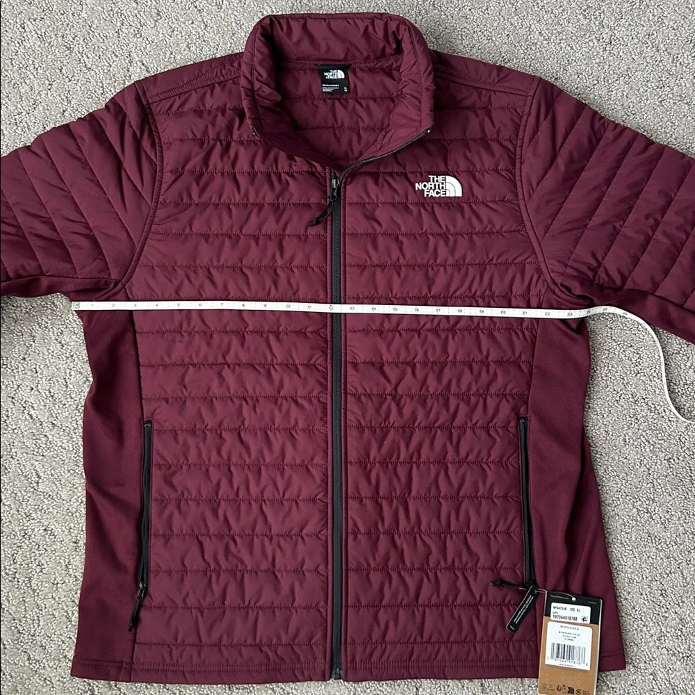 North Face Canyonlands Hybrid Puffer Jacket in Alpine Plum Men's Size XL NEW